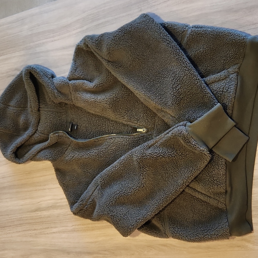 Women's all in motion fleece half zip size large.